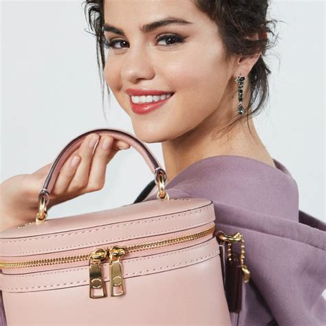 selena gomez x coach.